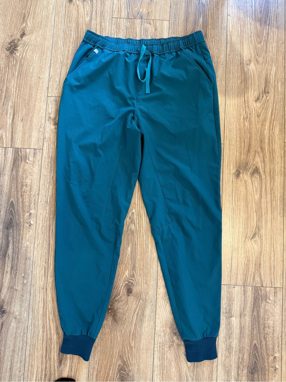 Figs Men's Teal Jogger Pants with Drawstring